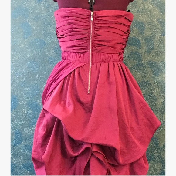 Bebe Fuschia Dress - Picture 2 of 2